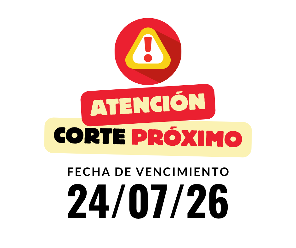 Sticker Alerta De CORTE